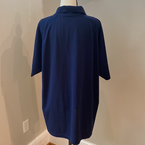 Mens Lacoste Sport Ultra Dry breathable short sleeve polo performance shirt blue - Picture 6 of 11